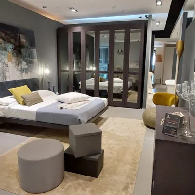 Camera da letto Camere matrimoniali in stile moderno Colombini casa in  legno a prezzo ribassato