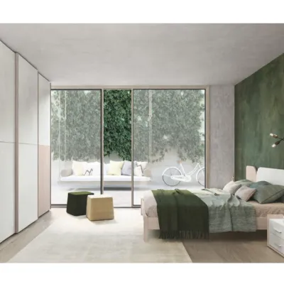 Camera da letto Francoforte Colombini casa in laminato a prezzo scontato