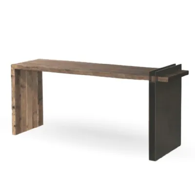 Tavolo consolle modello Single Re-wood a prezzo Outlet