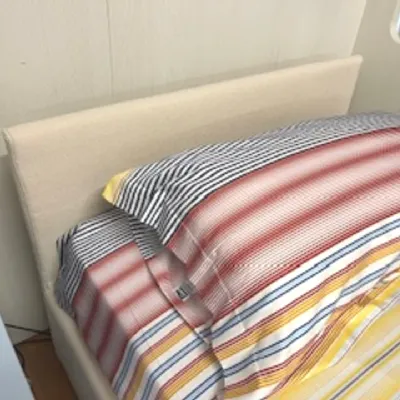 Letto moderno con contenitore Letto singolo contenitore Nardi interni a prezzo ribassato