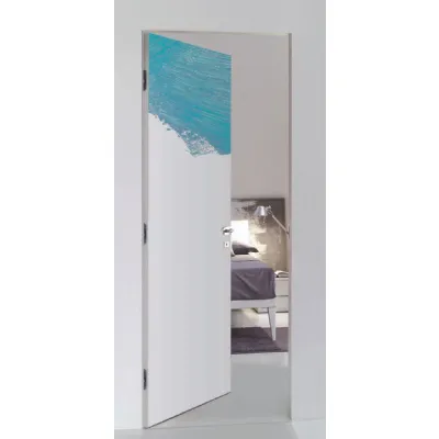 Porta moderna in legno  Artigianale Evo 21 a prezzo scontato