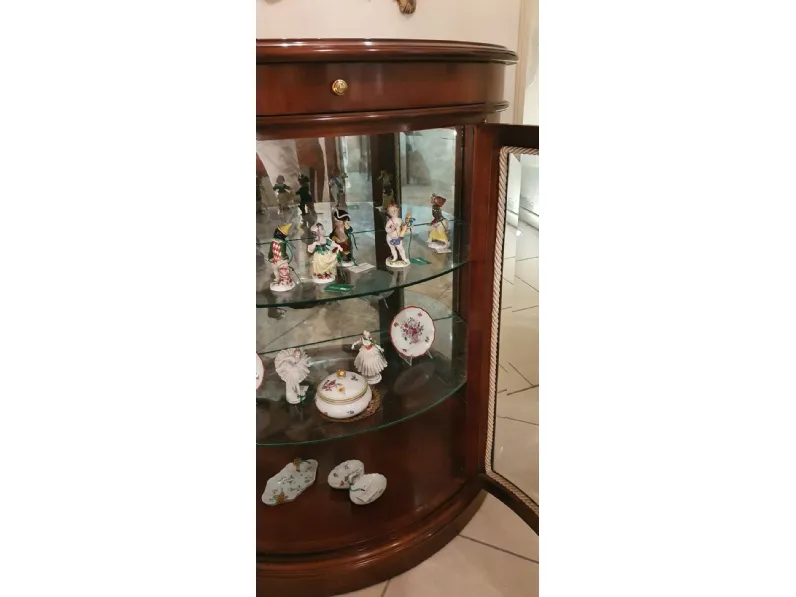Cristalliera d'epoca in legno a prezzo scontato