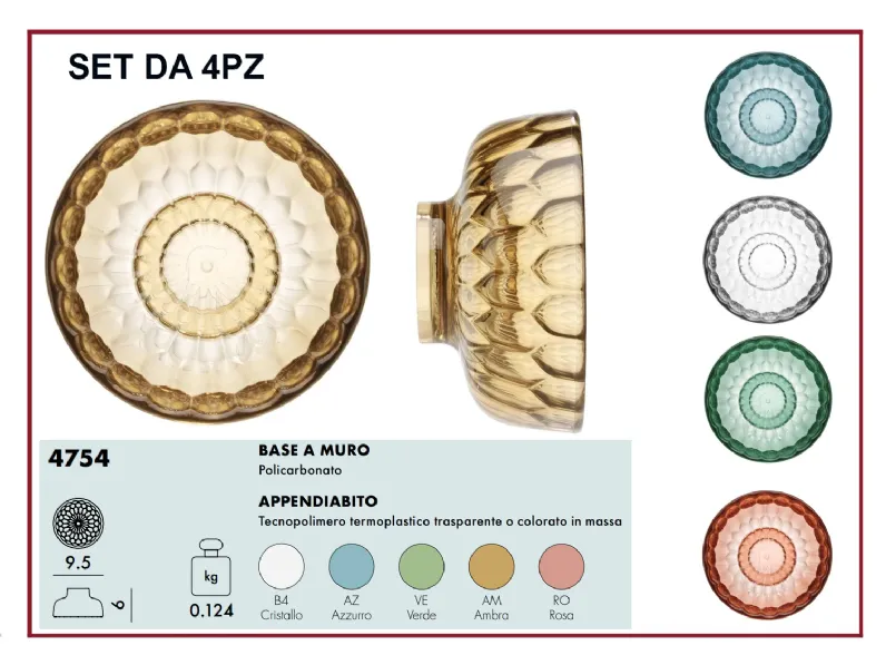 Appendiabiti moderno modello  jellies coat hanger di Kartell in offerta al 21%