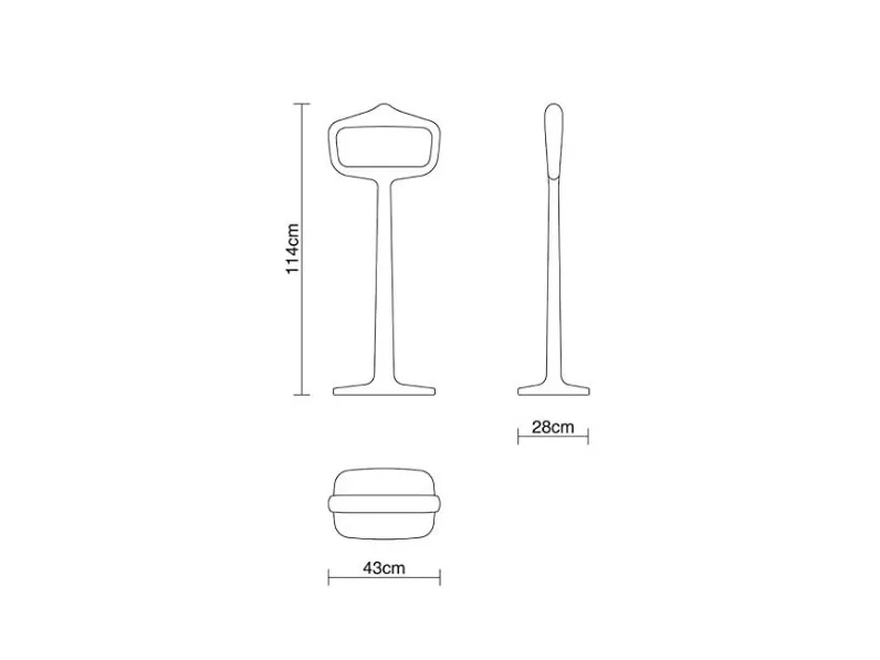 Appendiabiti design Bobo Battistella a prezzi convenienti