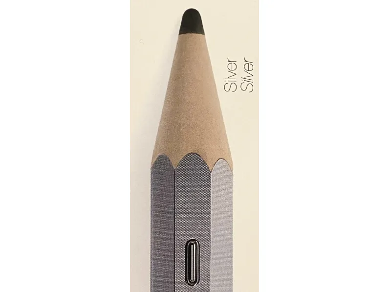 Appendiabiti modello Matita argento in stile moderno di Maconi - 35%