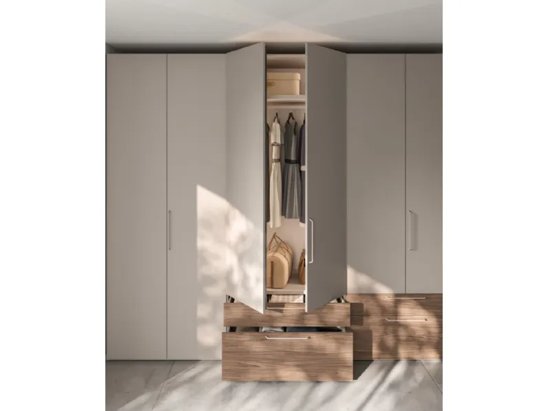 Armadio di Orme modello 036 in laminato opaco con sconto -35%
