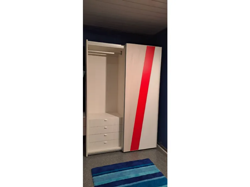 Armadio navy di Moretti compact in OFFERTA OUTLET