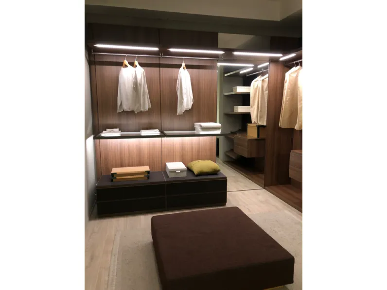Armadio di Pianca modello Anteprima in legno con sconto -50%