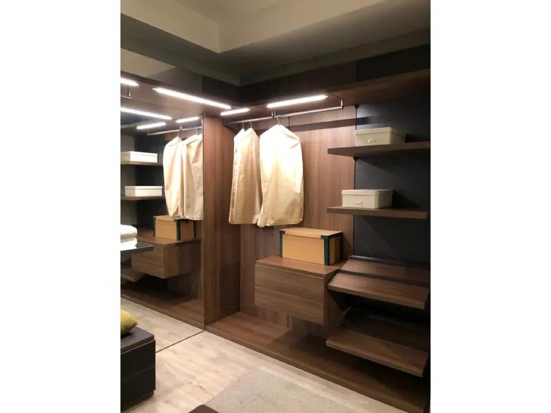 Armadio di Pianca modello Anteprima in legno con sconto -50%