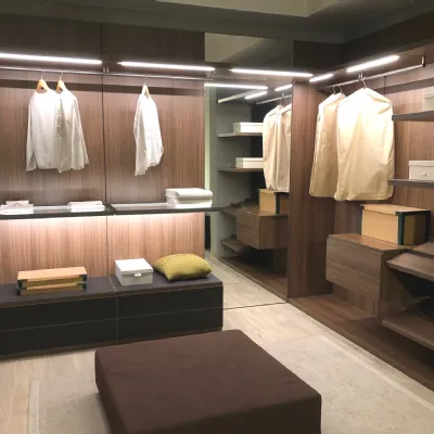 Armadio di Pianca modello Anteprima in legno con sconto -50%
