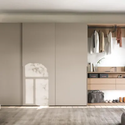 Armadio Ar 48 realizzato in laminato opaco di Orme scontato -40%