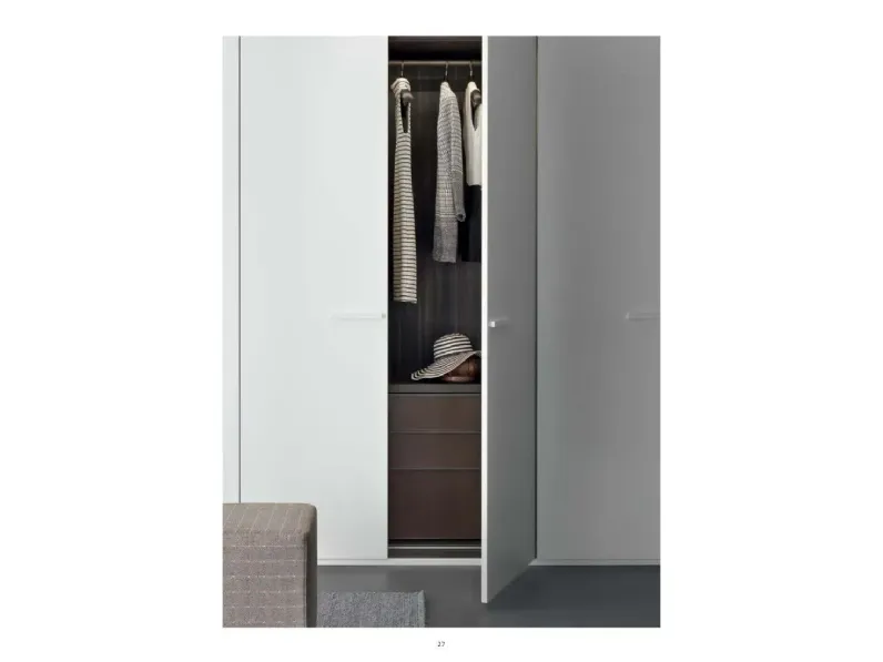 Armadio in laminato materico Arizona a marchio Giellesse scontato -30%