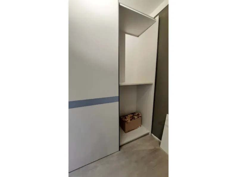 Armadio ante scorrevoli in laminato opaco Armadio bloom  di Moretti compact camerette