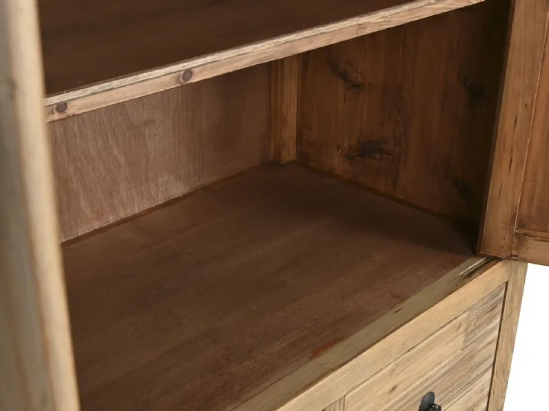 Armadio dispensa leon realizzato in legno di Outlet etnico scontato -32%