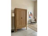 Armadio di Outlet etnico modello Armadio dispensa teak 110 in legno con sconto -31%