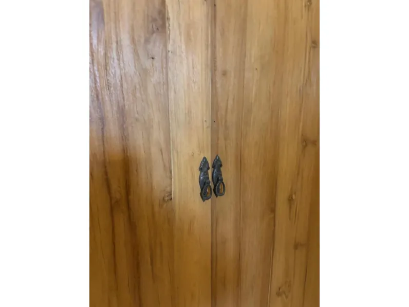 Armadio di Outlet etnico modello Armadio dispensa teak 110 in legno con sconto -31%