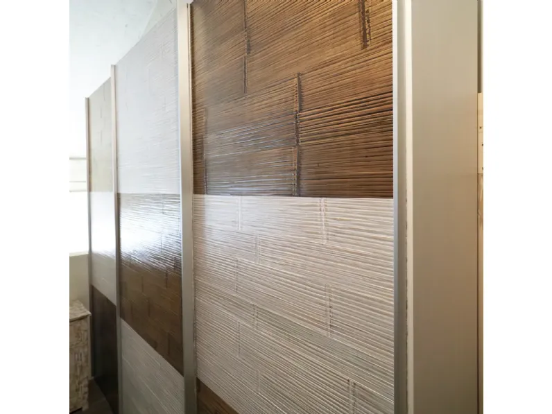 Armadio in legno Armadio in legno etno  bambu  a marchio Nuovi mondi collection scontato -34%