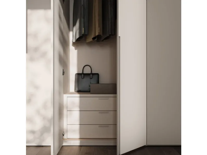 Armadio night 31 realizzato in laminato opaco di Orme scontato -40%