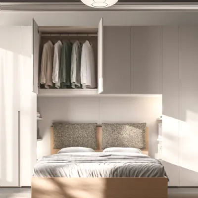 Armadio night 31 realizzato in laminato opaco di Orme scontato -40%