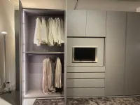 Armadio con ante battenti design Armadio sinua con porta tv odeon  Sangiacomo a prezzo scontato