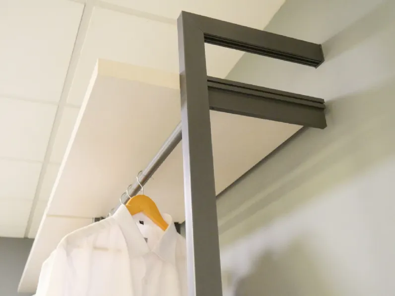 Armadio con cabina armadio moderno Kloset Md house a prezzo ribassato