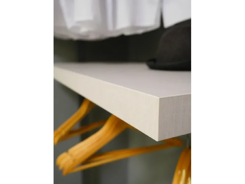 Armadio con cabina armadio moderno Kloset Md house a prezzo ribassato