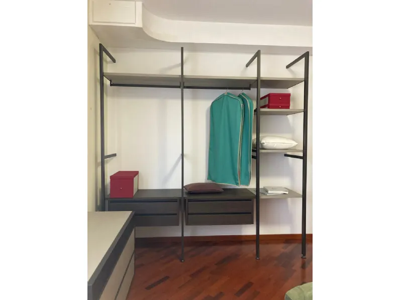 Armadio cabina armadio in laminato materico Cabina liberty  di Tomasella