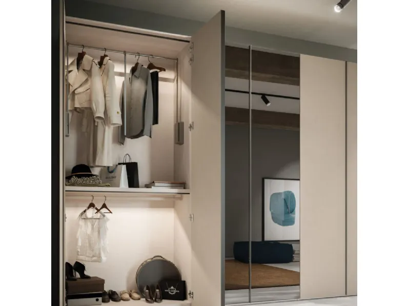 Armadio di Orme modello Armadio night 28 in laminato opaco con sconto -40%