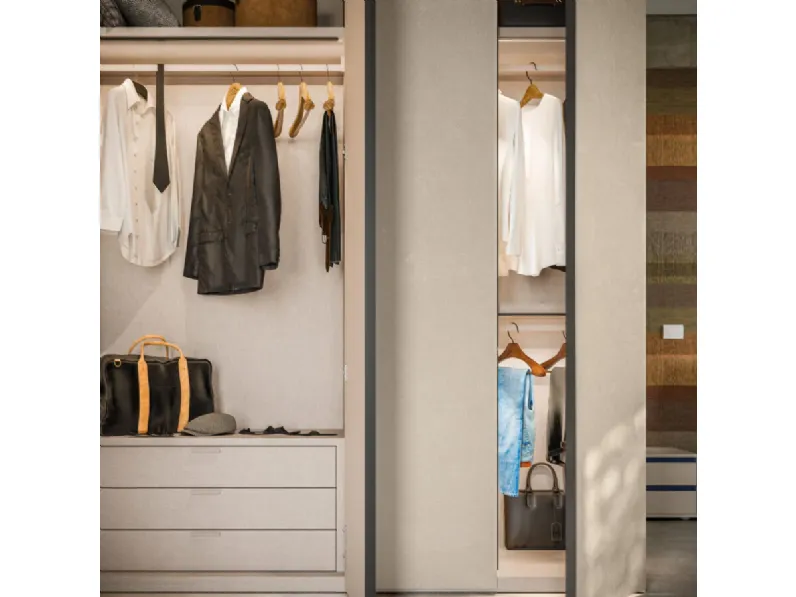 Armadio di Orme modello Armadio night 28 in laminato opaco con sconto -40%