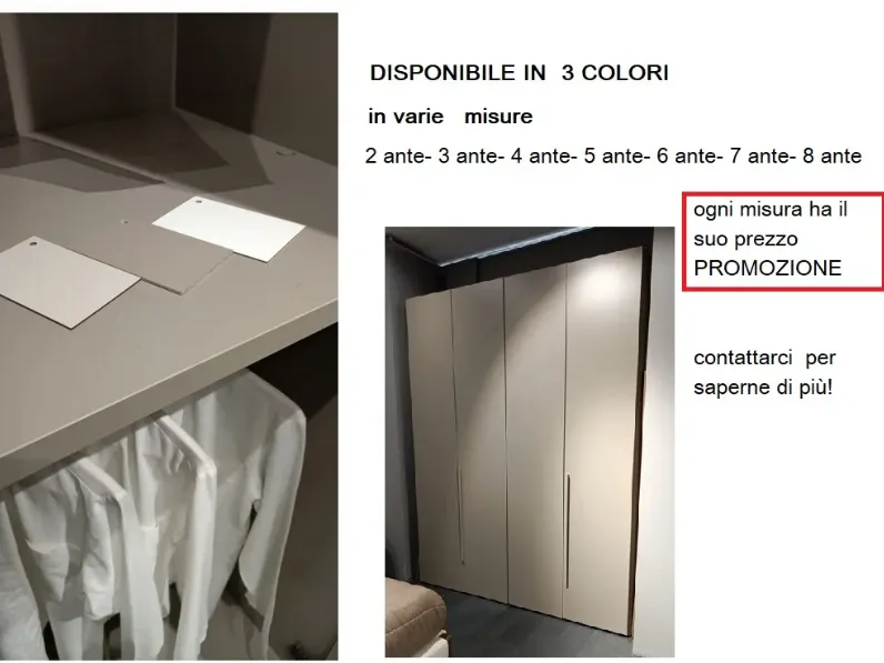 ARMADIO 6antepromo Collezione esclusiva SCONTATO 