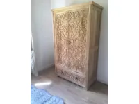 Armadio con ante battenti design Armadio namastè 2a Outlet etnico a prezzo scontato