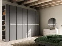 Armadio ante battenti in laminato opaco Armadio night 35 di Orme