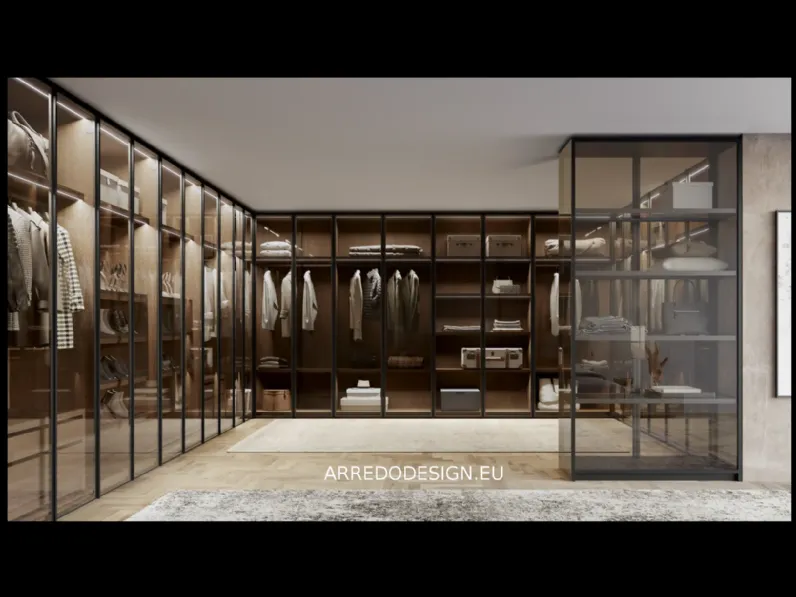 Armadio Glass up di Dall'agnese A PREZZO SCONTATO 30%