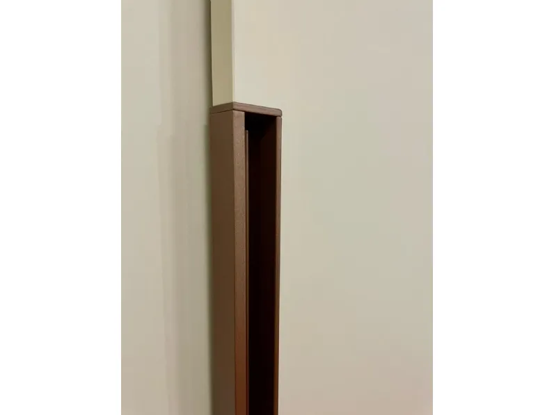 Armadio ante scorrevoli in laminato opaco Ego di Santalucia
