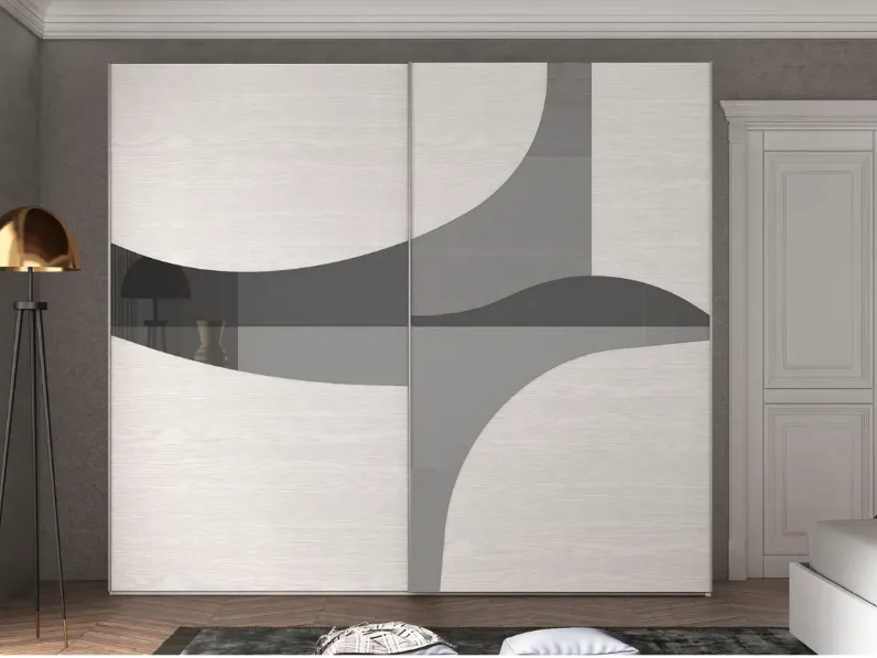 Armadio design Aramadio scorrevole 2 ante maxi a Md work con un ribasso imperdibile