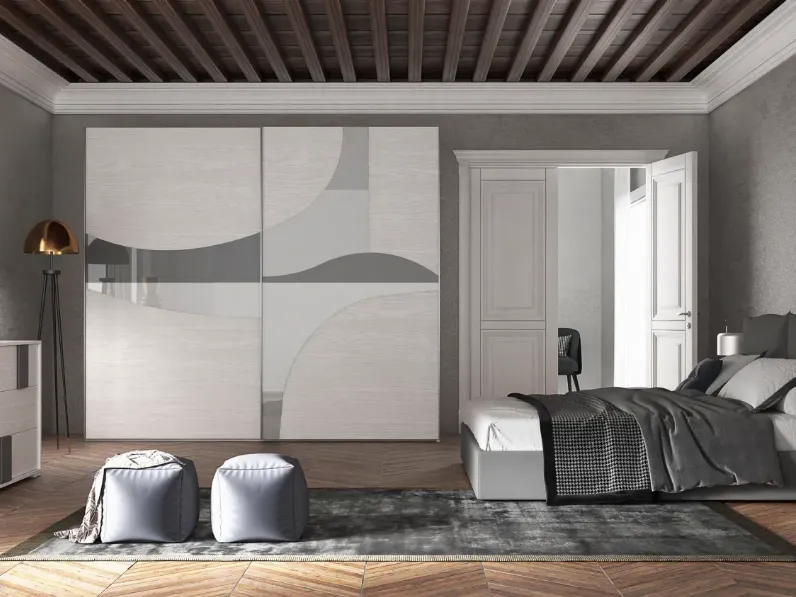 Armadio design Aramadio scorrevole 2 ante maxi a Md work con un ribasso imperdibile
