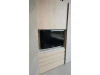 Armadio ibrido tomasella vista realizzato in laminato materico di Tomasella scontato -35%