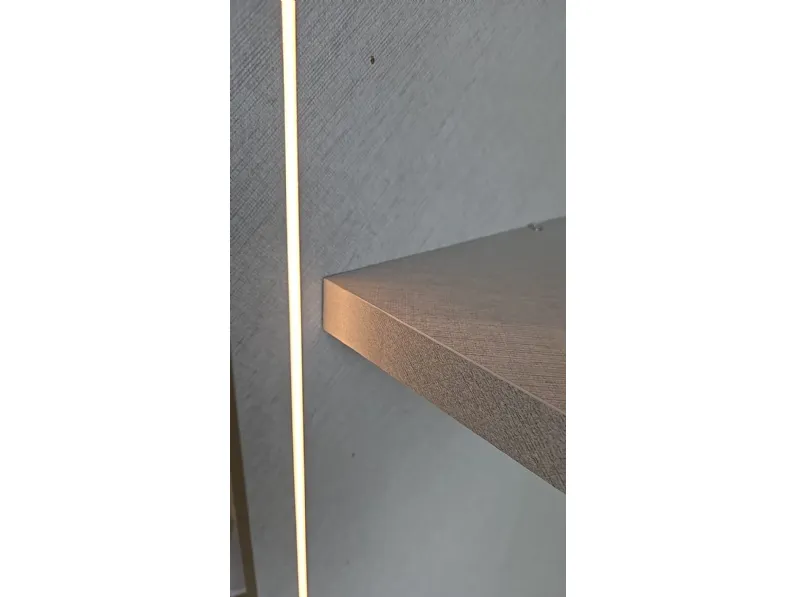 Armadio ibrido tomasella vista realizzato in laminato materico di Tomasella scontato -35%