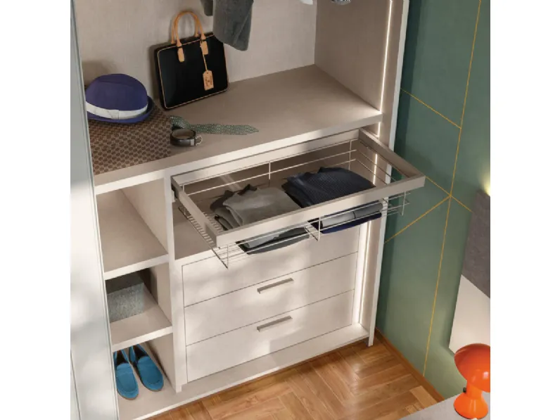 Armadio in laminato opaco Armadio night 47 a marchio Orme scontato -40%
