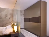 Armadio con ante scorrevoli moderno Pacific vermont outlet Diotti.com a prezzo scontato