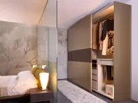 Armadio con ante scorrevoli moderno Pacific vermont outlet Diotti.com a prezzo scontato