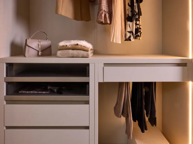 Armadio con ante scorrevoli moderno Pacific vermont outlet Diotti.com a prezzo scontato