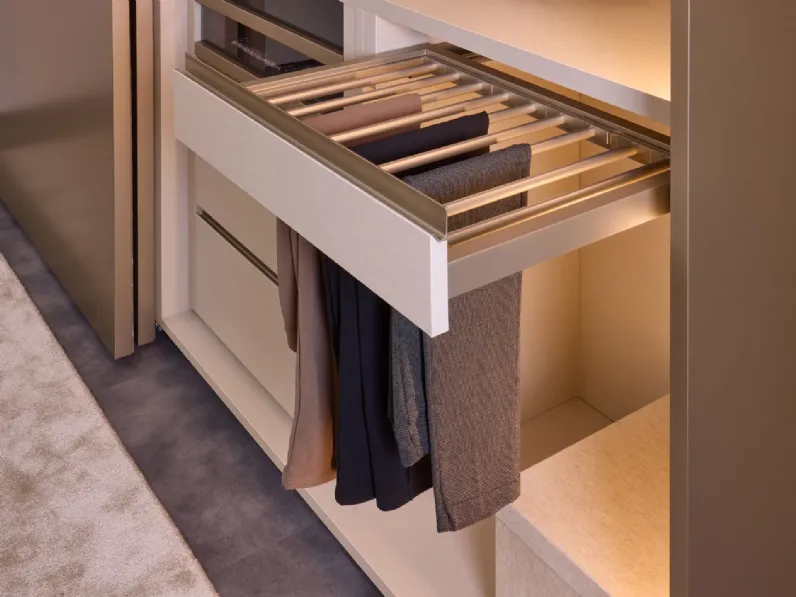 Armadio con ante scorrevoli moderno Pacific vermont outlet Diotti.com a prezzo scontato