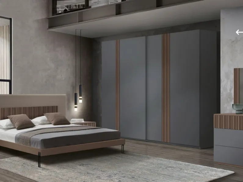 Armadio moderno Armadio marica art 3000 di Artigianale a PREZZO OUTLET -40%