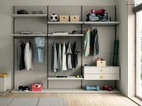 Armadio moderno Fusion cabina armadio laccata Spagnol mobili con uno sconto imperdibile