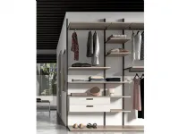 Armadio con cabina armadio a prezzo scontato modello System soul 4 di Collezione esclusiva 