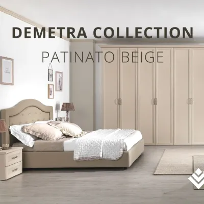 Armadio con ante battenti modello Demetra scontato del 50%
