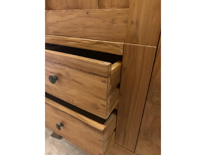 Armadio 90 teak di Outlet etnico in OFFERTA OUTLET