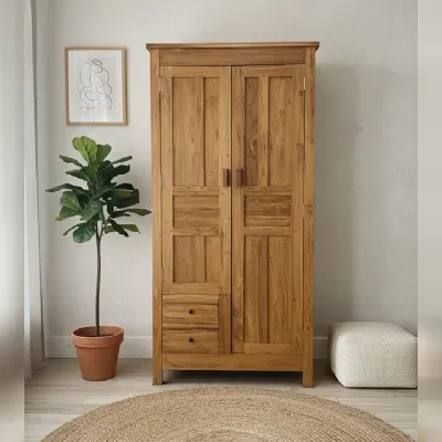 Armadio 90 teak di Outlet etnico in OFFERTA OUTLET