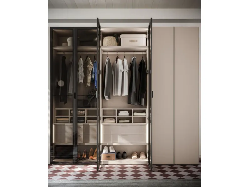 Armadio di Orme modello Vetro in laminato opaco con sconto -34%